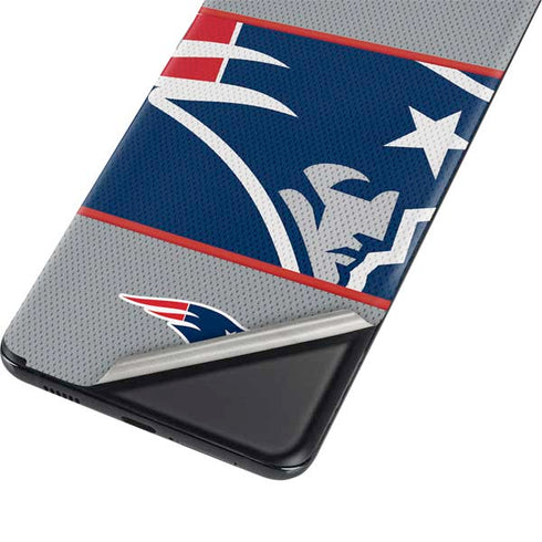 NFL New England Patriots Zone Block Galaxy S21 Plus 5G Skin